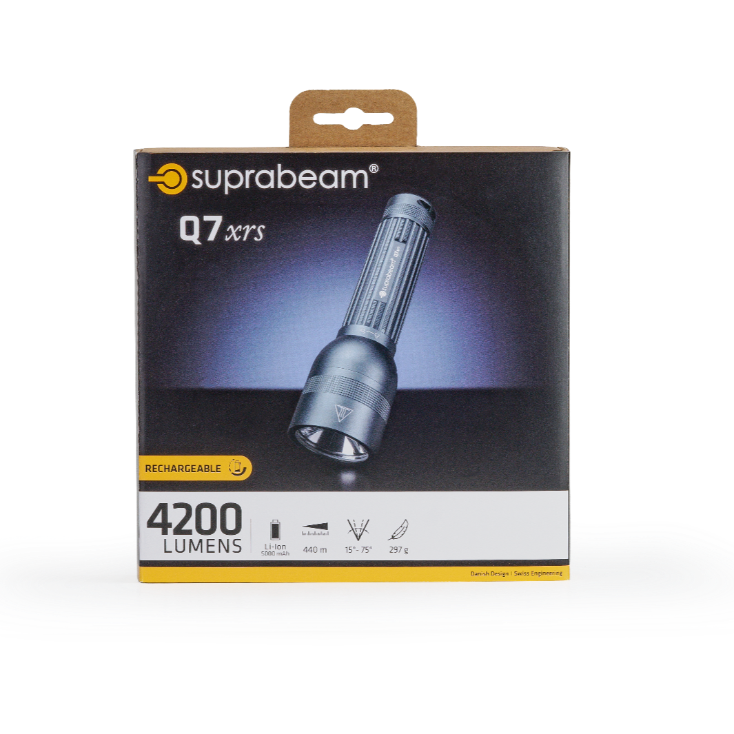Q7XRS (4200 LM, 1X LI-ION 26650/5000 MAH 3+2)