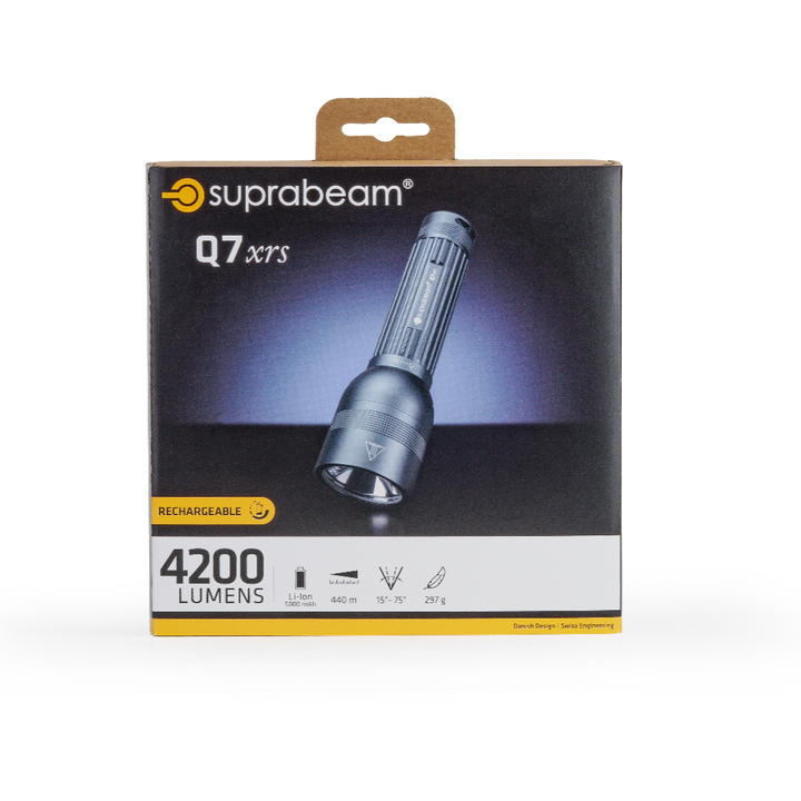 Q7XRS (4200 LM, 1X LI-ION 26650/5000 MAH 3+2)