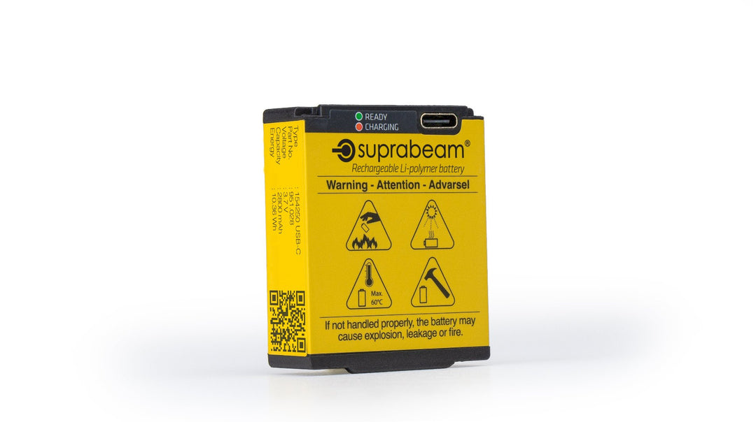 Batteri: Li-Polymer celle 154250 (2'800 mAh - V3pro/V4pro) USB-C