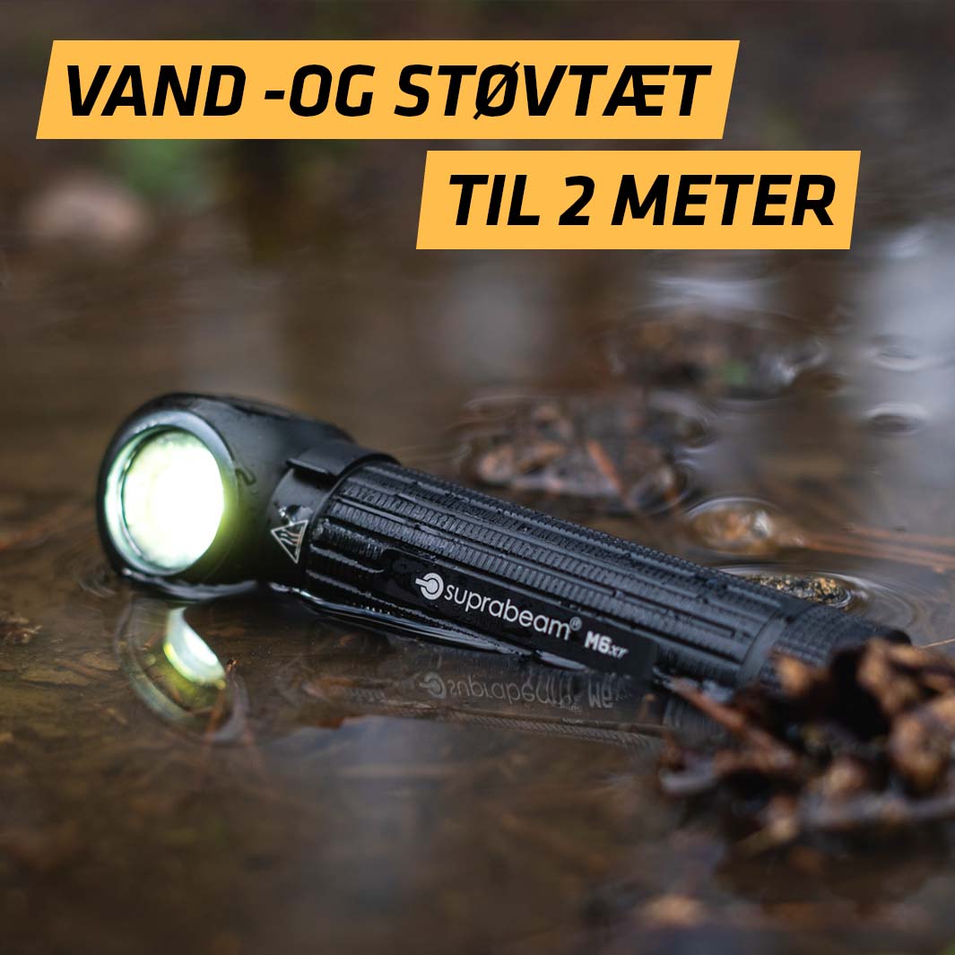 M6XR (2000 LM, 1x 18650/3000 mAh+OPTION CR123) MK3.2