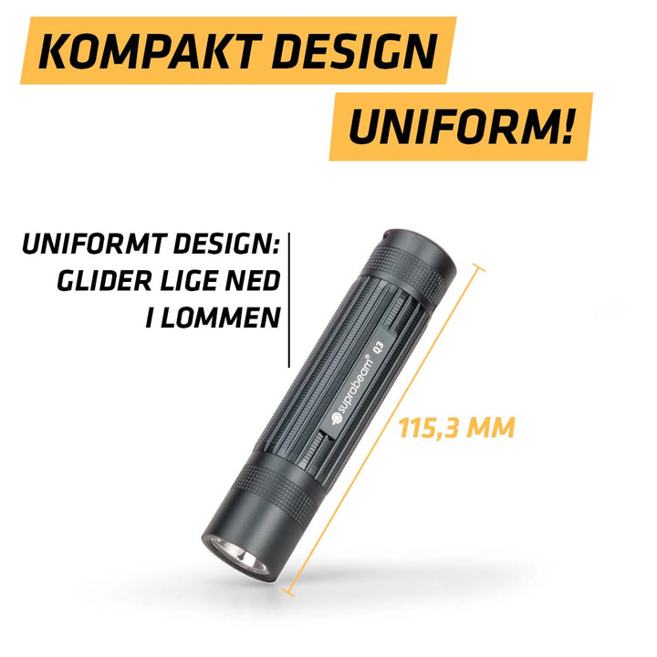 Q3 (380 LM, 3xAAA) - ELEKTRONISK KONTAKT