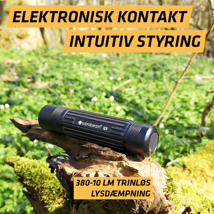 Q3 (380 LM, 3xAAA) - ELEKTRONISK KONTAKT