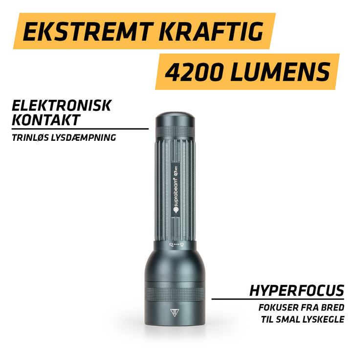 Q7XRS (4200 LM, 1X LI-ION 26650/5000 MAH 3+2)