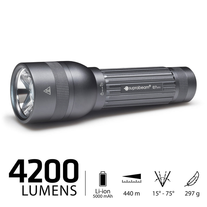 Q7XRS (4200 LM, 1X LI-ION 26650/5000 MAH 3+2)