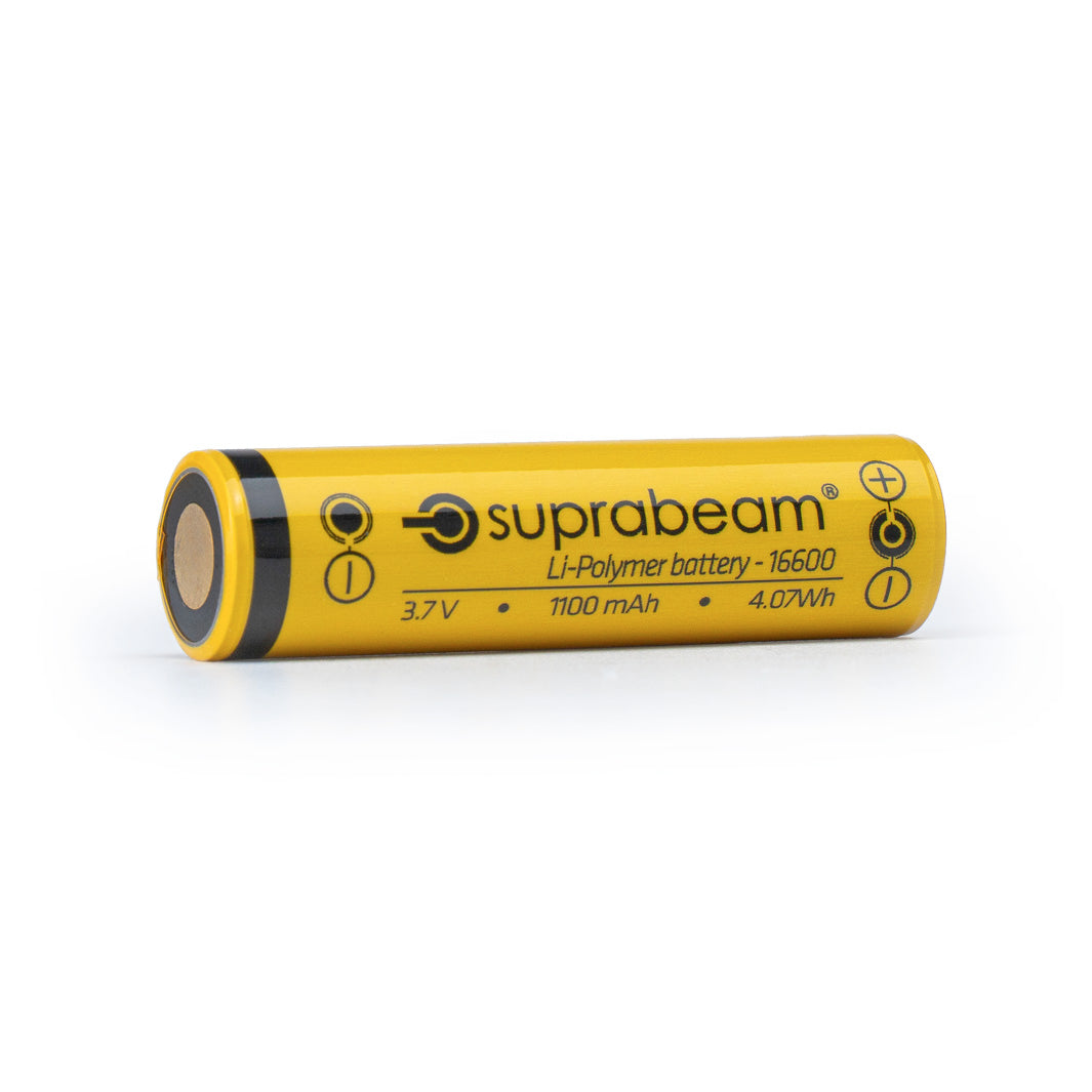 Batteri: Li-Polymer cell 16600 (1100mAh - Q2r/Q2xr)
