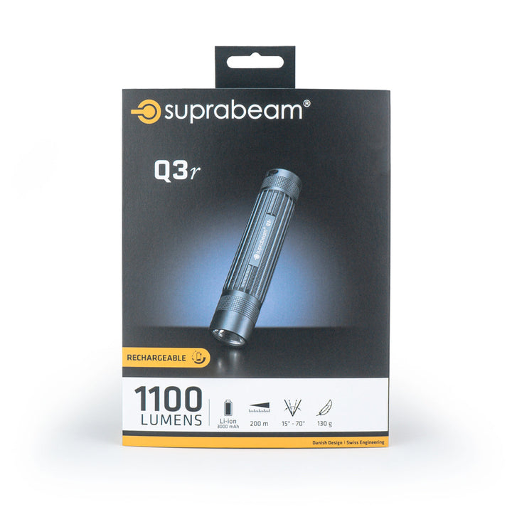 Q3R (1100 LM 1x18650/3000 MAH LI-ION) USB-C