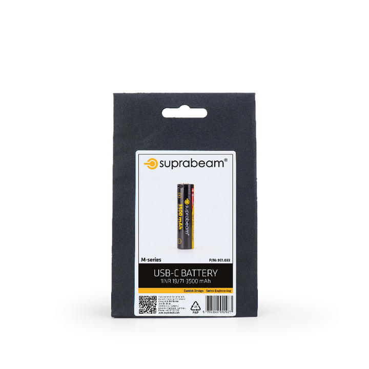 Batteri: Li-Ion (3500 mAh/3,65V - M6xr-serie) USB-C