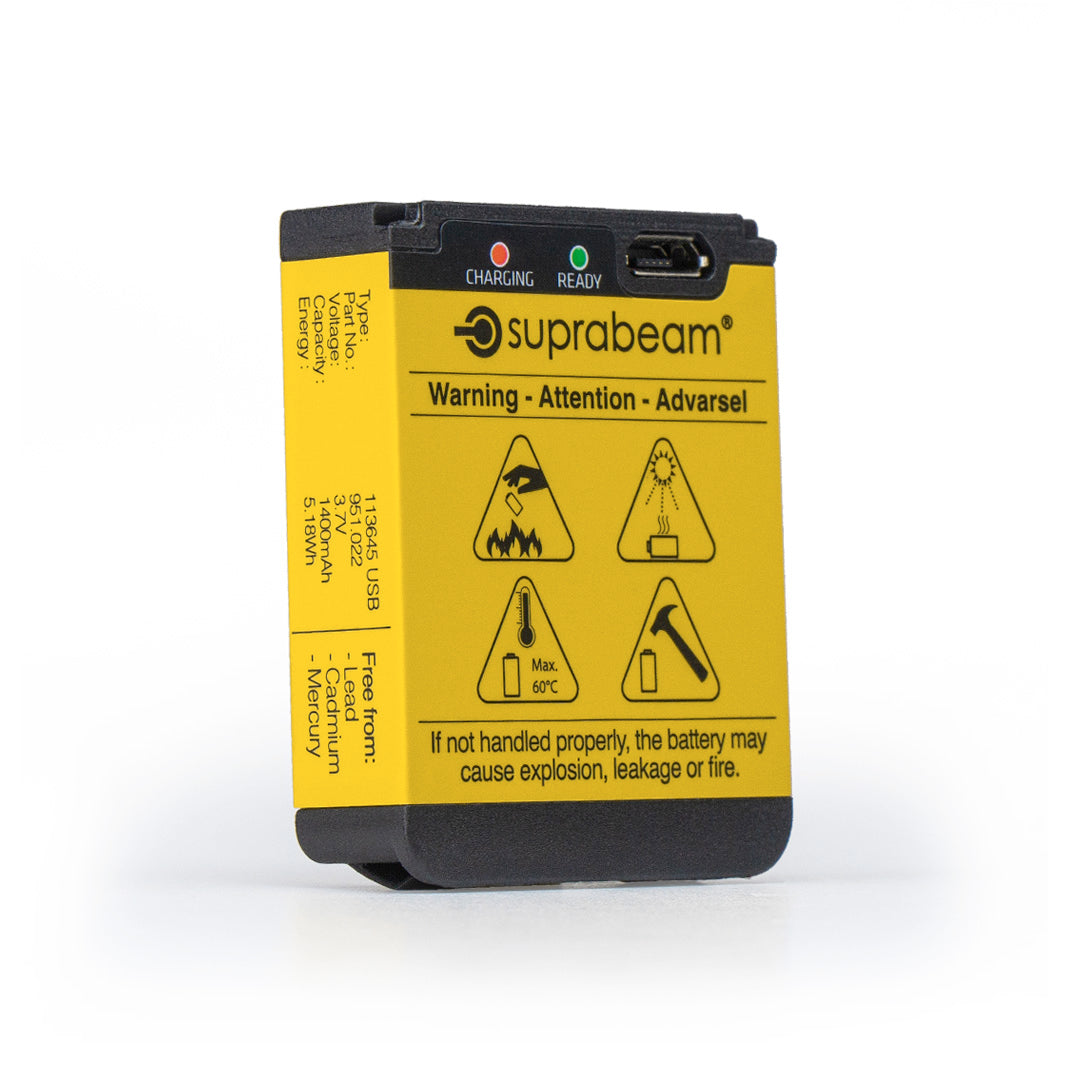 Li-po 1400mAh USB batteri (V3air rechargeable)